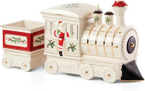 Vista 37 de Lenox 898272 Plato Cubierto Navideño, Pequeño, Navidad, Vajilla Festiva para Servir