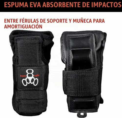 Vista 5 de Triple Eight WRISTSAVER II Wrist Guards – Ideal for Skateboarding, in-line Skating, and Roller Skating