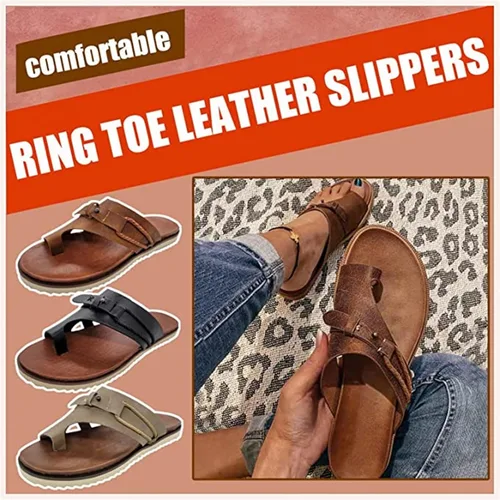 Vista 114 de Ladmiple Sandalias ortopédicas florales de moda 2023 con soporte de arco, zapatillas romanas casuales con puntera abierta