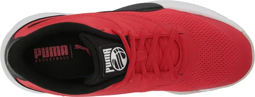 Vista 5 de PUMA Tenis de baloncesto triples para hombre, Rojo