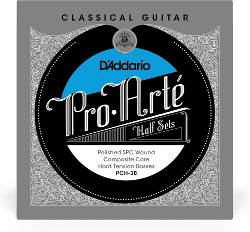 Vista 3 de D'Addario Cuerdas de guitarra Pro-Arte - Cuerdas de nailon para guitarra - BNH-3B - Cuerdas de guitarra clásica - Juego de medias series, tensión