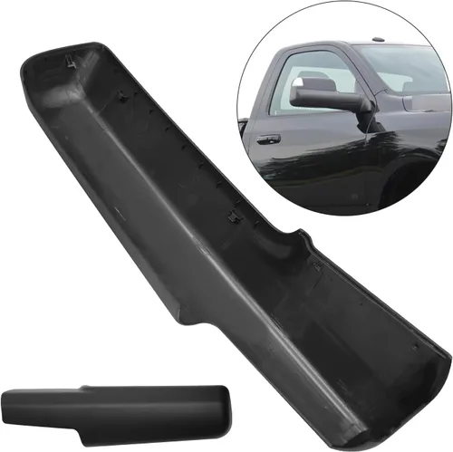 Vista 4 de VIKKSAER 68263393AA Cubierta de brazo delantero para espejo de remolque izquierdo, repuesto para Dodge Ram 2014-2019, 1500 2500 3500