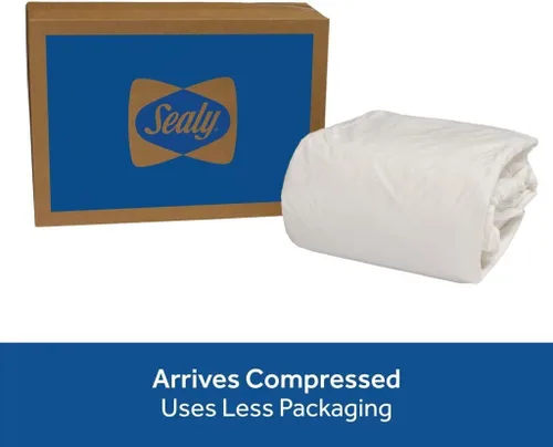Vista 8 de Sealy Protección completa, impermeable, protección contra las manchas, parte superior suave y cómoda, paredes laterales elásticas PerfectGrip