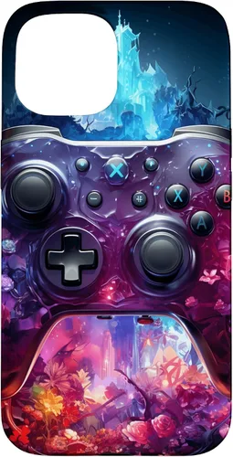 Vista 6 de Video Game Controller Gamer Funda para iPhone 17 para niños, adolescentes y hombres amantes
