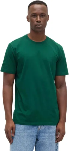 Vista 19 de Camiseta de cuello redondo Gap para hombre, mangas cortas, estilo casual Negro