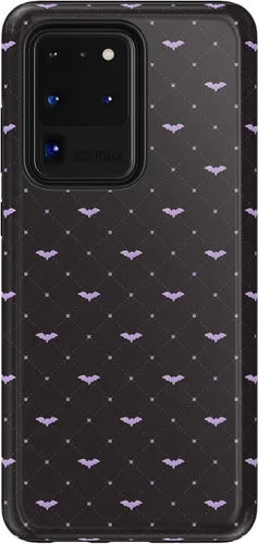 Vista 415 de Casely Funda para Galaxy S9 Postura de cadáver Yoga de esqueleto Diseño protector delgado esencial de doble capa