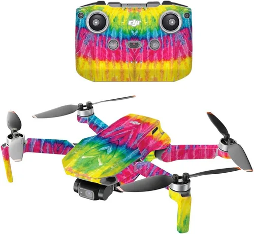 Vista 17 de MightySkins - Compatible con DJI Mini 2 Dron portátil - Humo brillante Funda protectora de vinilo duradera y única Fácil de aplicar, quitar