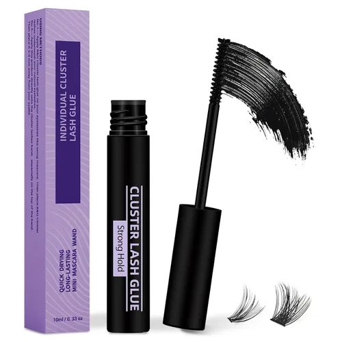 Vista 7 de Sellador de pestañas para extensiones de pestañas de 0.2 fl oz, sellado de pestañas negras transparente B&Q sellador de extensiones de pestañas Negro