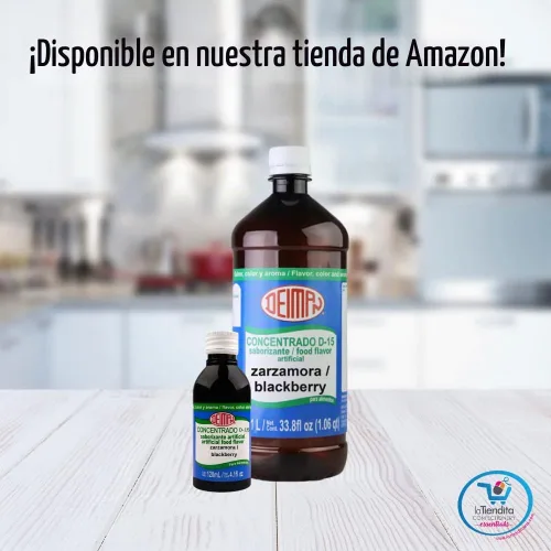 Vista 8 de Deiman Concentrado artificial de mora aromatizante D-15 (4 fl oz)