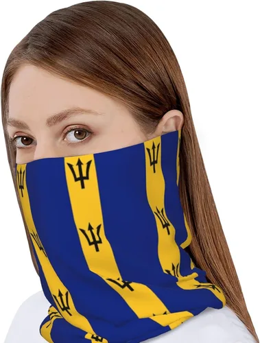 Vista 4 de Lindo gorro multifunción con bandera unisex elástico diseño de calavera bufanda de moda holgada para hombres y mujeres