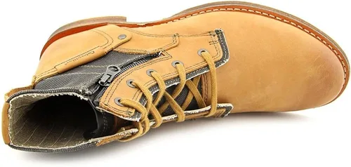 Vista 3 de Caterpillar Delve botas de cremallera casual con cordones para hombre