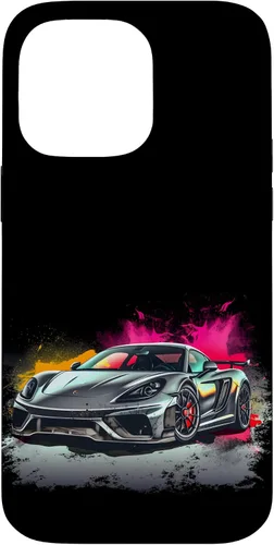 Vista 21 de Funda gráfica para iPhone 16 Supercar Exotic Sports Car Concept Car Poster