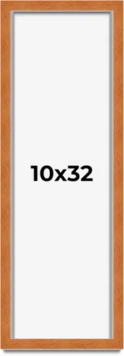 Vista 79 de Marco de 3 x 3 pulgadas de madera maciza de nuez y miel marrón con plexiglás acrílico UV, respaldo de tablero de espuma y accesorios para colgar