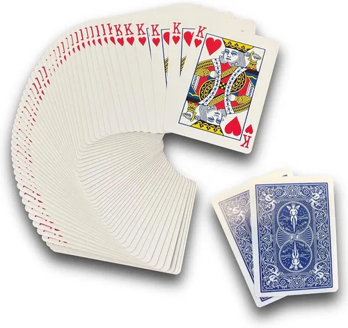 Vista 12 de One Way Force Deck Trick Kit Blue Back 8 of Hearts