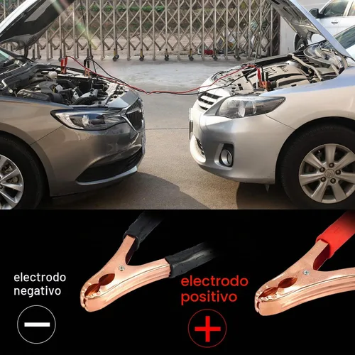 Vista 6 de Kit de emergencia en carretera para automóvil: Premium, con cables de puente, correa de remolque, etc