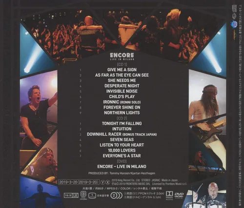 Vista 2 de Encore - Live In Milano