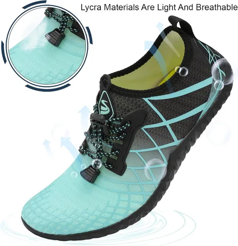 Vista 2 de Spesoul Zapatos deportivos acuáticos para hombre y mujer, secado rápido, para exteriores, para playa, natación, piscina, surf, buceo, yoga