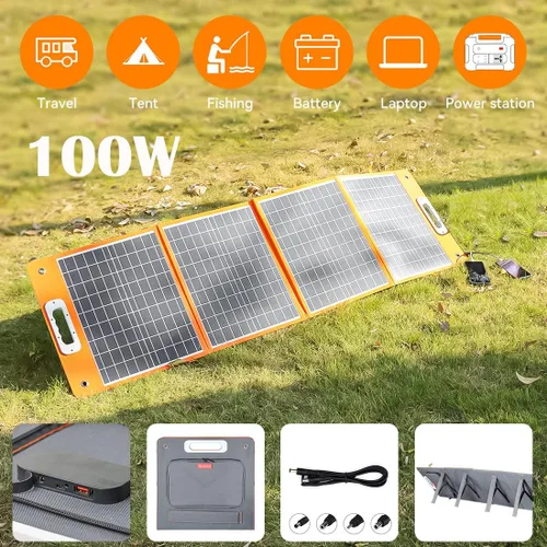 Vista 8 de Estación de energía portátil de 151 Wh de 200 W (pico de 400 W) + panel solar de 100 W