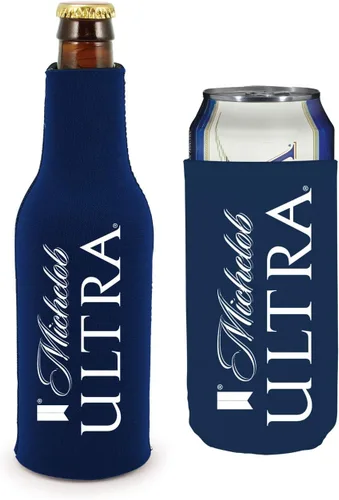 Vista 6 de Kolder Juego de latas y botellas con licencia Beer Coolie Insulator Sleeve Holder Huggie Bud Light Dilly Dilly