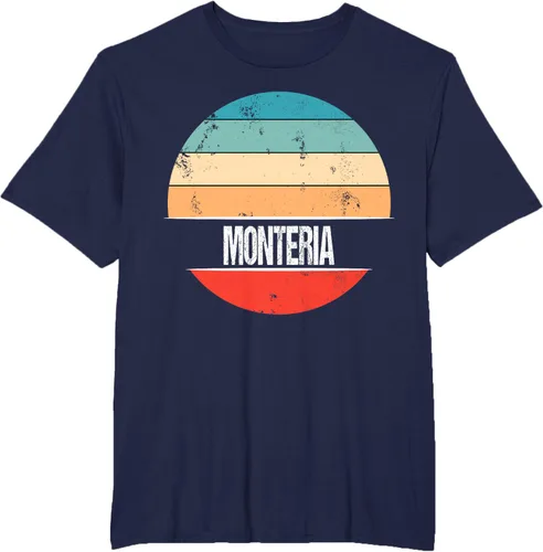 Vista 10 de Camiseta Montería Colombia City Trip, Negro