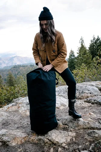 Vista 2 de Bolso de lona deluxe con correa para hombro, de Stansport