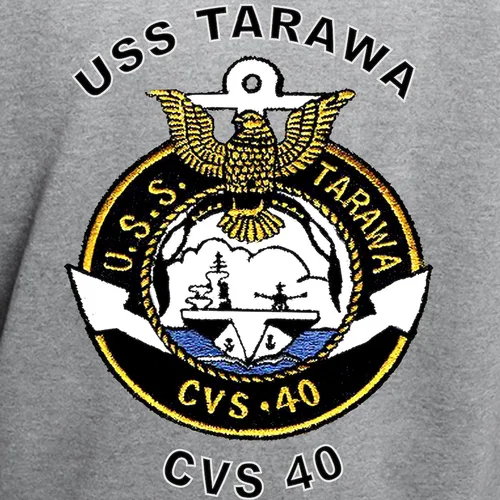 Vista 3 de CafePress USS Tarawa CVS 40 Sudadera con capucha para hombre