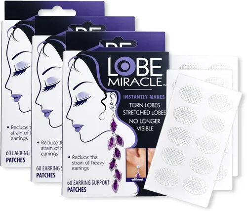 Vista 12 de Lobe Miracle - Parches transparentes de soporte para pendientes