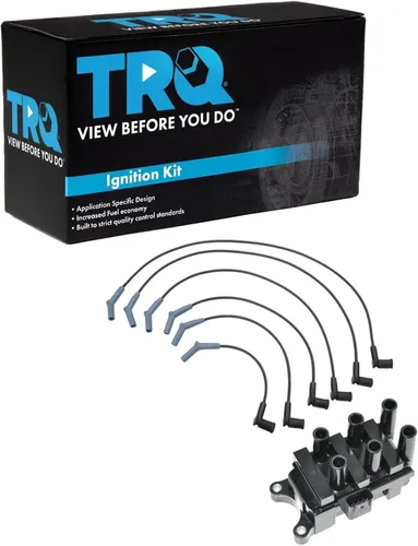 Vista 22 de Kit de Bobina de Encendido TRQ de 2 Piezas Compatible con Hyundai Tucson 2005-2009, Kia Sportage 2005-2010