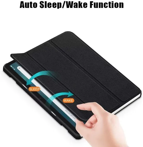 Vista 4 de Funda para tablet Amazon Fire Max 11 (13ª generación, lanzada en 2023) – Funda ligera con triple soporte, magnética, función de encendido y apagado