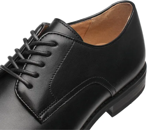 Vista 7 de Zapatos de vestir de encaje Oxford con punta de casquillo clásica para hombre