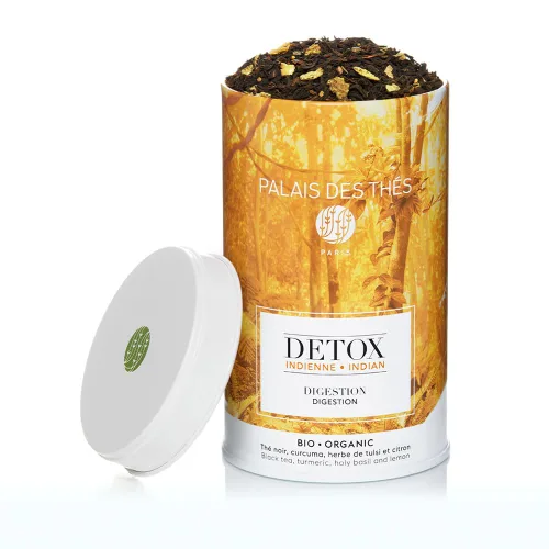 Vista 7 de Palais des Thés Té verde – Mezcla orgánica de bienestar brasileño para energía con matcha, mate, guaraná, acai y acerola – Té de hojas sueltas