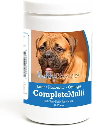 Vista 413 de Healthy Breeds Affenpinscher todo en uno multivitamínico suave masticable 60