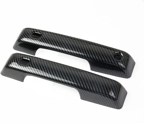 Vista 2 de Cubierta exterior de fibra de carbono para Ford F150 2021+ (puerta delantera)