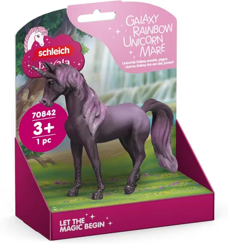 Vista 10 de Schleich Bayala - Elementa - Juguete de semental de unicornio de fuego - Bonitos juguetes de caballo de fantasía para niñas y niños - Figuras