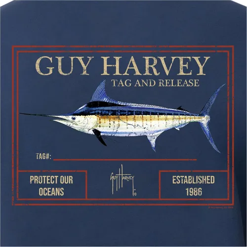 Vista 46 de Guy Harvey Camiseta de manga corta Threadcycled para hombre
