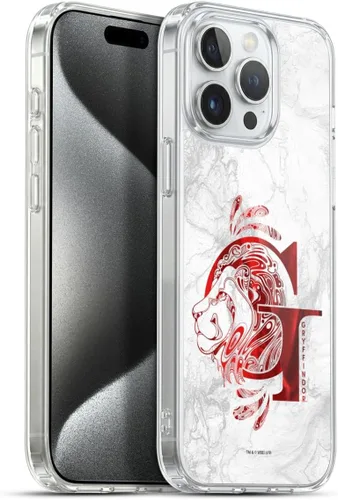 Vista 62 de Head Case Designs Funda de gel con licencia oficial de Harry Potter Gryffindor Aguamenti Deathly Hallows IX [grado militar] compatible con Apple