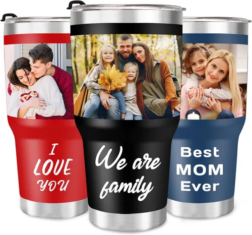 Vista 13 de Vaso de café aislado personalizado con nombre de texto, número de equipo, vaso de acero inoxidable grabado de 16 onzas, regalo personalizado
