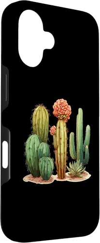 Vista 3 de iPhone 16 Cactus Lover Gardener Cute Plant Lover for Men Women Case