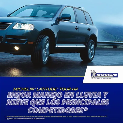 Vista 5 de MICHELIN Latitude Tour HP - Neumático radial para todo el año para SUV y crossovers, 255/50R19 103V