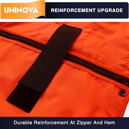 Vista 2 de Surveyor Safety Vest Reflective for Men, Class 2 Heavy Duty Safety Vests Reflective with Pockets