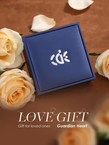 Vista 7 de CDE Love Heart Pendant Necklaces for Women Silver Tone Rose Gold Tone Crystals Birthstone Christmas Jewelry Gifts for Women Mother's Day