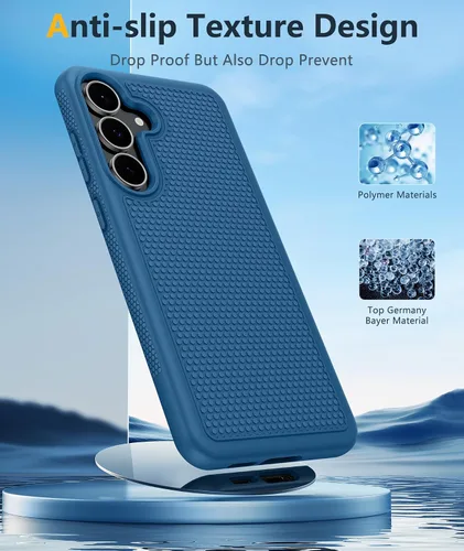 Vista 310 de FNTCASE Funda para iPhone 17 Pro: Fundas delgadas translúcidas de color azul claro compatibles con MagSafe, protección completa de la cámara