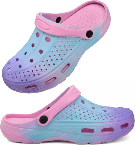 Vista 7 de INMINPIN - Zuecos ortopédicos para mujeres y hombres, con soporte de arco, zapatos de jardín, sandalias con fascitis plantar y plantillas de pies