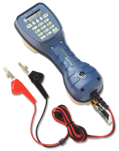 Vista 2 de Fluke Networks Set de multímetro probador de teléfono TS52 con pantalla LCD, 1