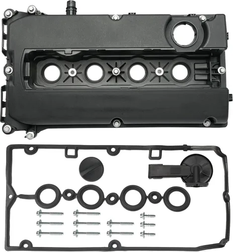 Vista 9 de Kit de cubierta de válvulas de motor de aluminio con junta, pernos, tapa de llenado de aceite Compatible con Chevy Cruze 2011-2016, Sonic 2012-2018