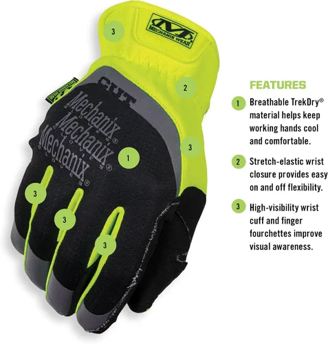 Vista 9 de Mechanix Wear FastFit E5 - Guantes de trabajo
