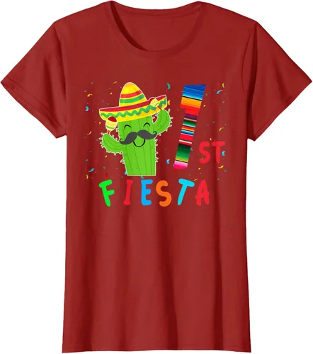 Vista 49 de Camiseta mexicana para fiesta temática de cumpleaños a juego, Negro, S