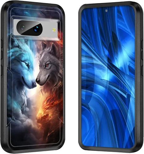 Vista 148 de Funda para Pixel 7A, [probada contra caídas de grado militar] Funda protectora resistente a prueba de golpes para Google Pixel 7A de 6.1 pulgadas