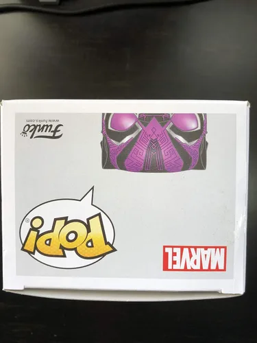 Vista 6 de Funko POP Marvel Collector Corps Exclusive Black Panther 612 Purple Glow