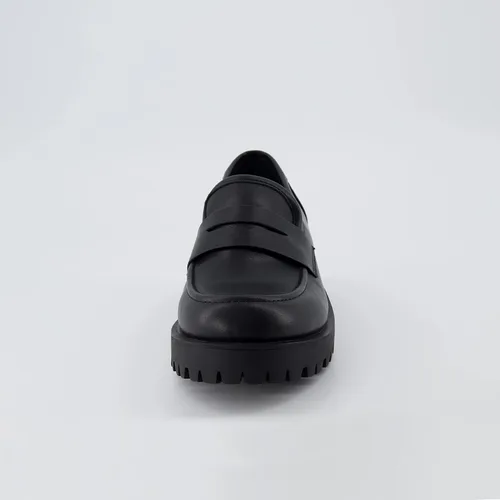 Vista 3 de CUSHIONAIRE Mocasines Wonder para mujer + espuma viscoelástica, anchos disponibles, Negro